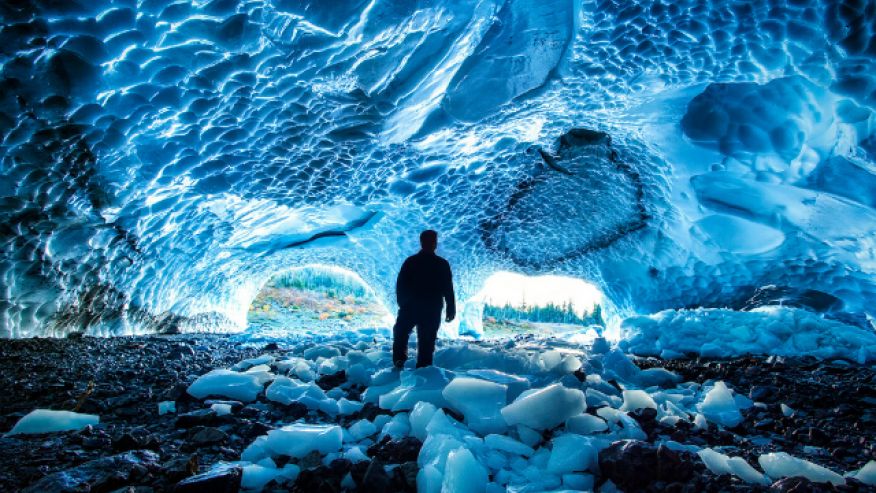 Big Four Ice Caves Collapse