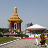 Cambodia unveils statue of late King Norodom Sihanouk