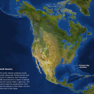 MSN maps satellite local world street and National Geographic the world without ice (Photo)