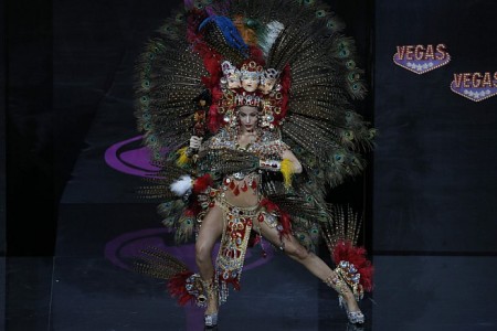 Miss Universe 2013 preliminary show, Nicaragua wins best in national costume