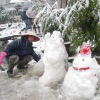 Snow falls in Northern Vietnam