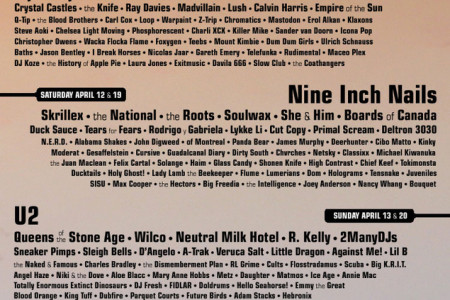 Coachella Lineup Dates Headliners