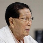 Juan Ponce Enrile suffered dengue fever