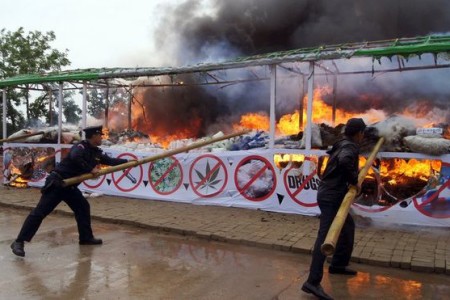 Worth $100M of Illegal drugs seized in Myanmar