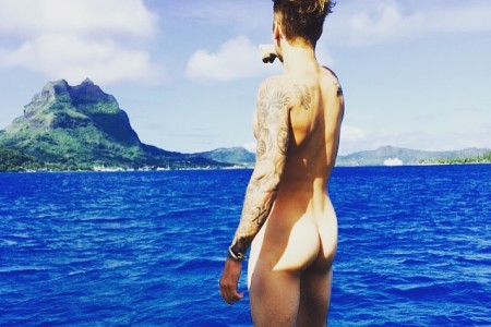 Justin Bieber Instagram Butt Photo, Breaks