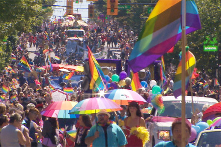 Thousands of people joined Vancouver Pride Parade 2015