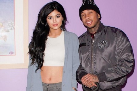 Kylie Jenner age 18 got Ferrari from Tyga