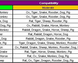 12 Chinese zodiac sign and symbols 2014 compatibility